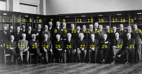 Solvay conference 1930 VP
