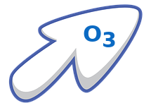 2018 06 ozone arrow pixabay bleu plus 03
